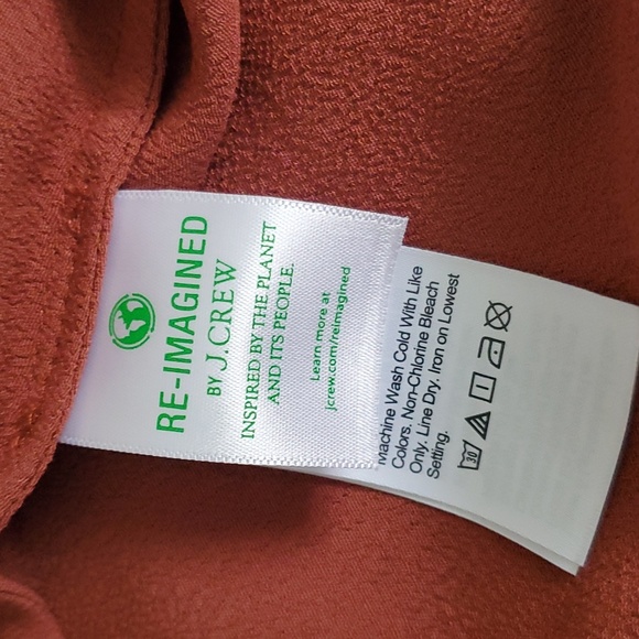 J Crew long sleeve wrap Blouse - Picture 6 of 7